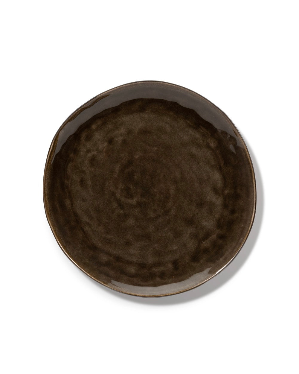 Pure - Lot De 2 Assiettes - L - Grès - Gris