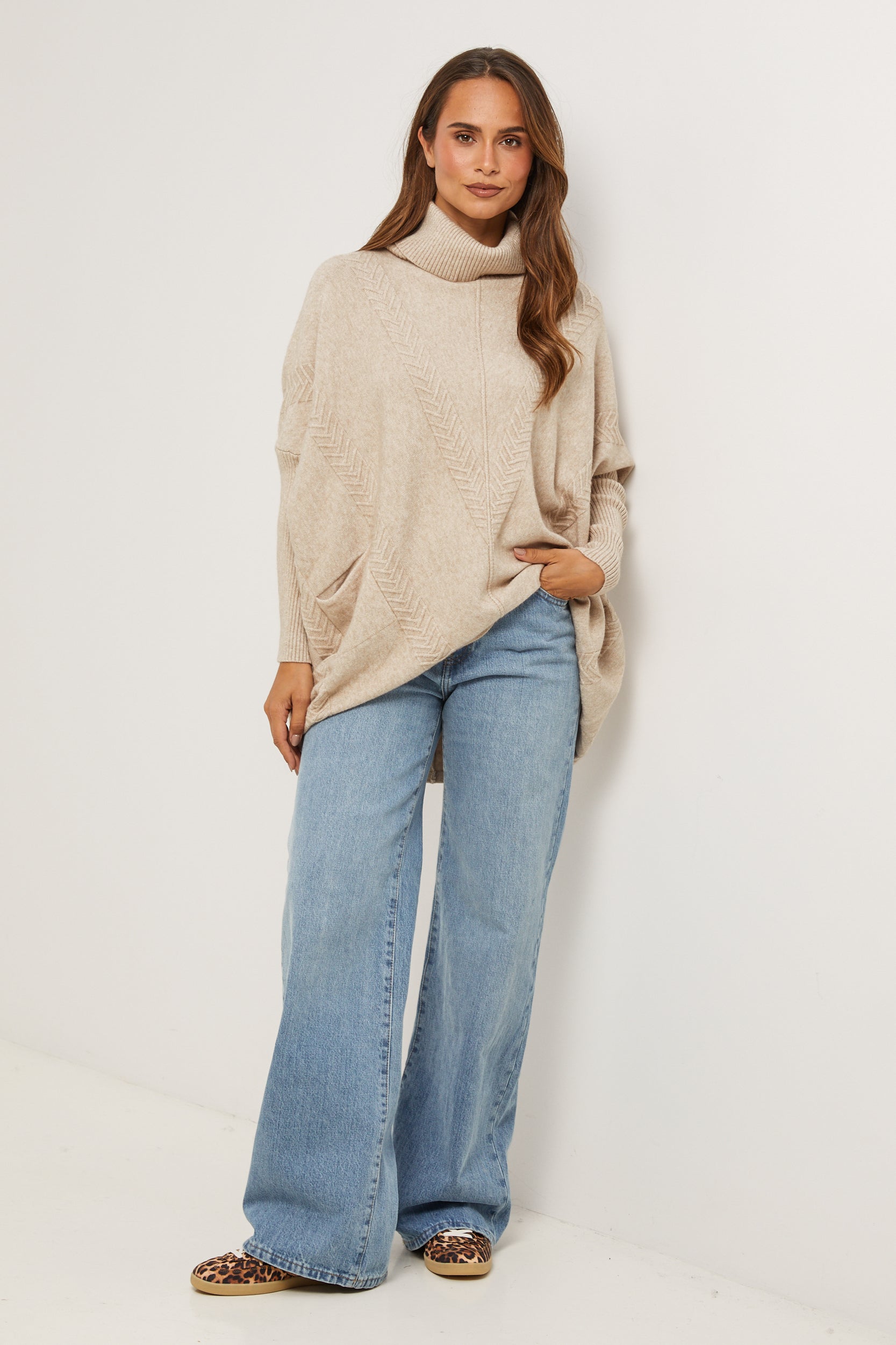 Pull - Taupe