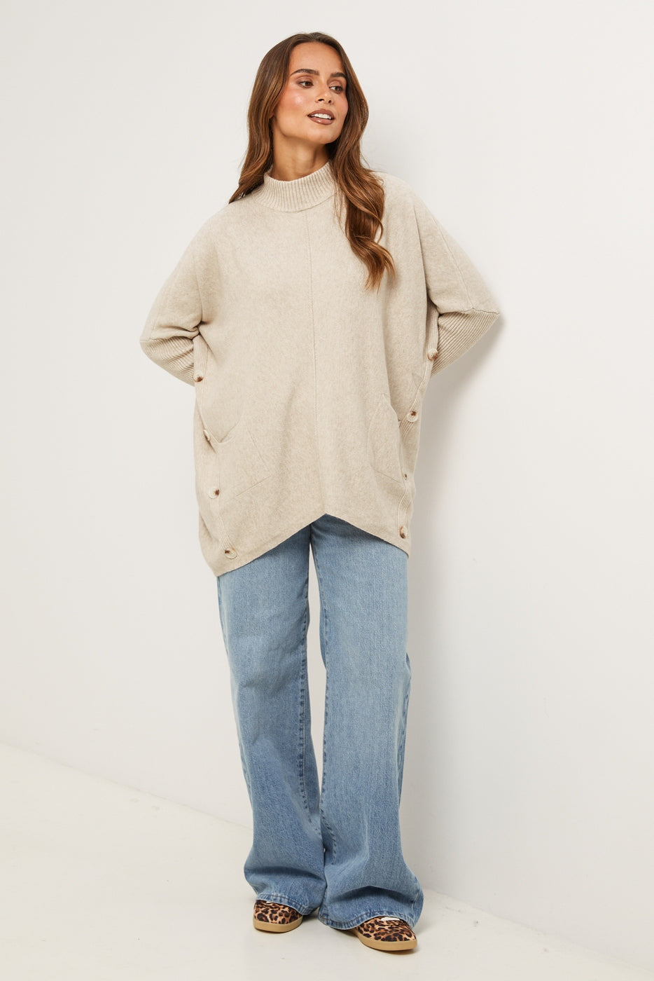 Pull - Taupe