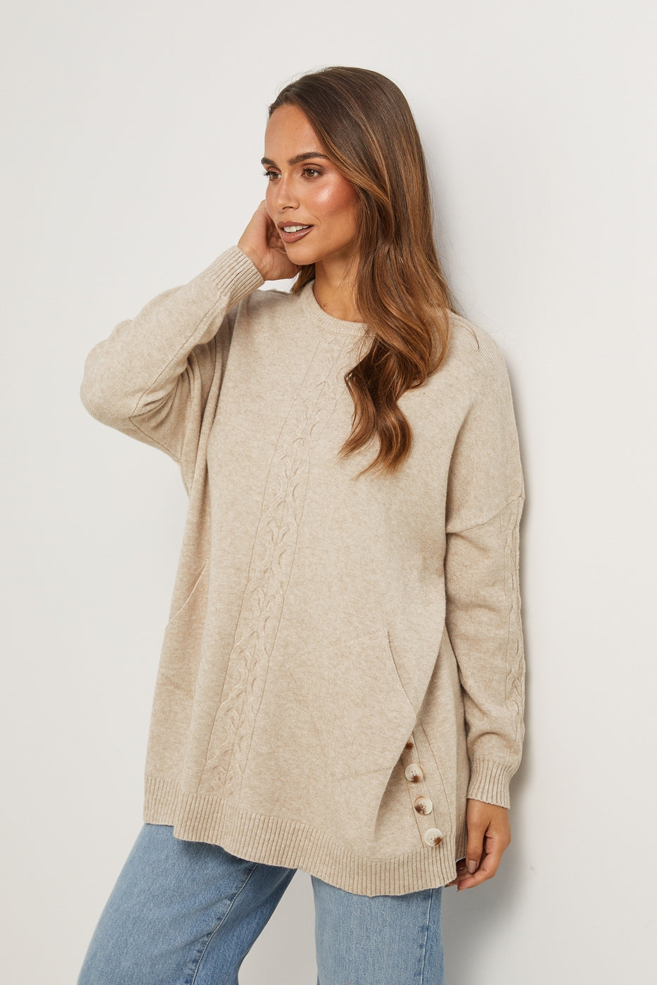Sweater - Taupe