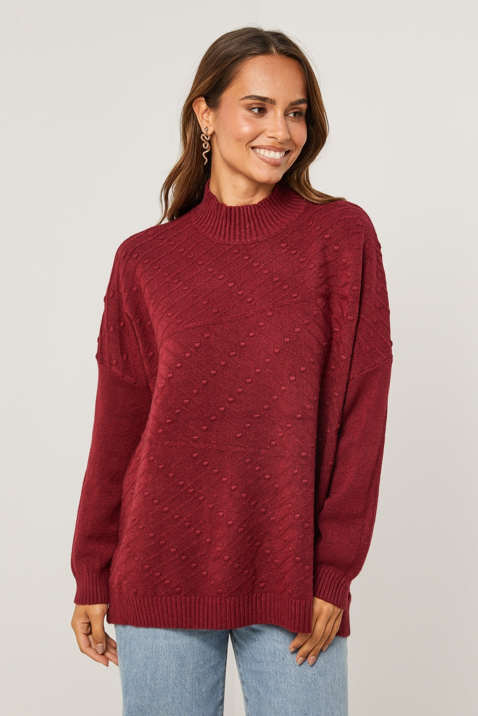 Sweater - Bordeaux