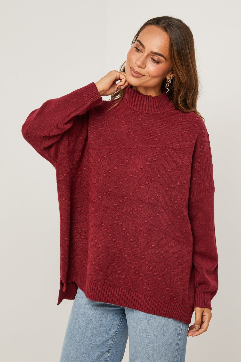 Sweater - Bordeaux