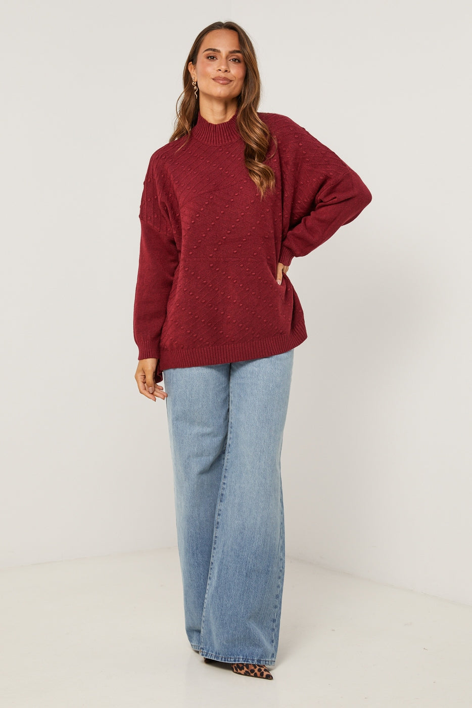 Sweater - Bordeaux