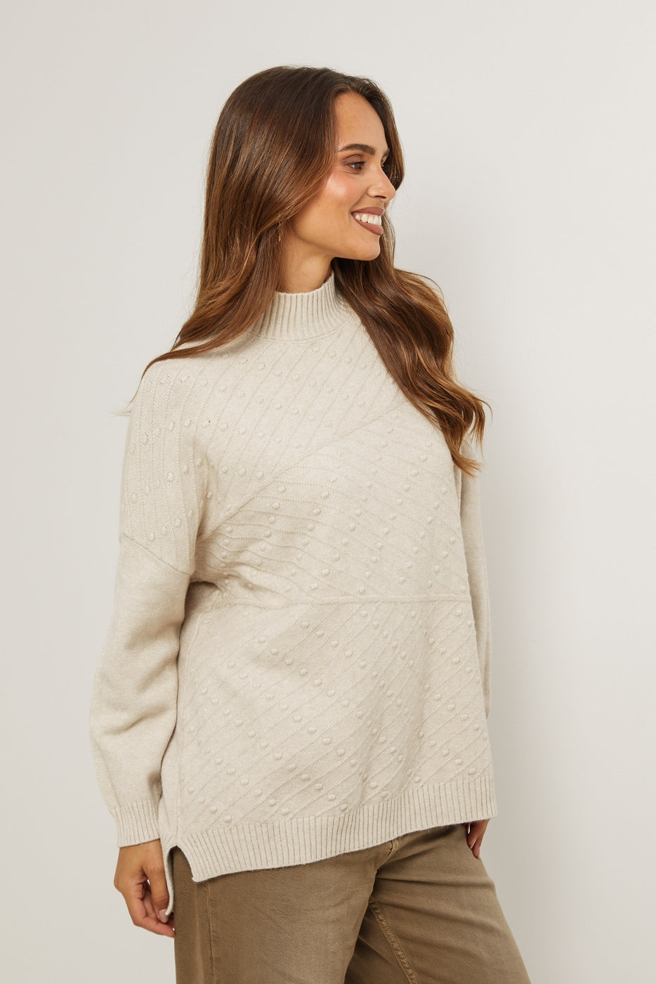 Pull - Taupe