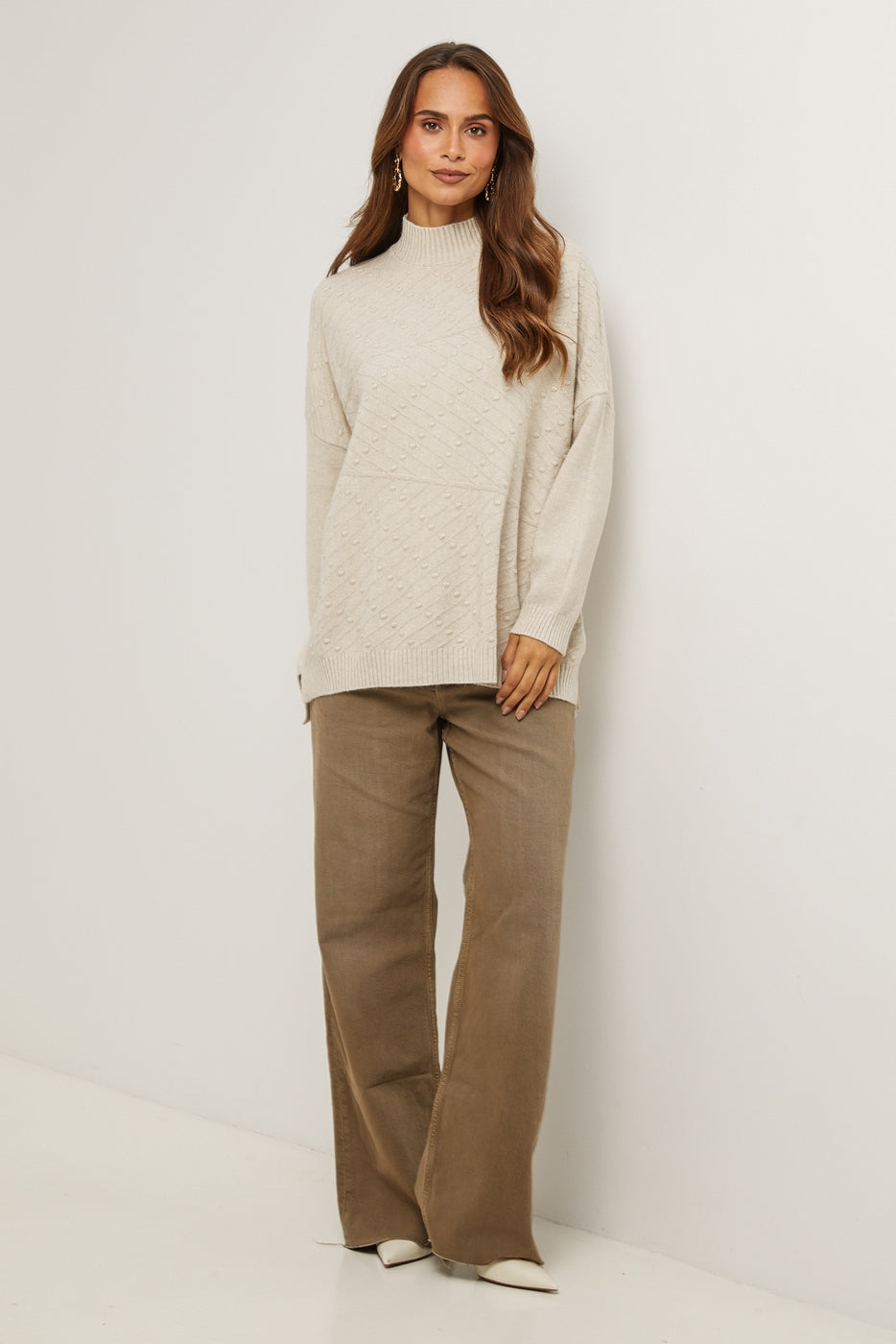 Pull - Taupe