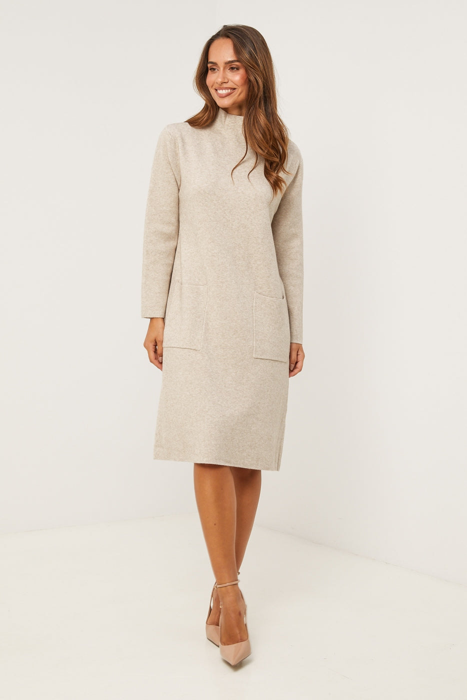 Robe Pull - Taupe
