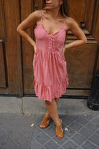 Léonie Bois De Dress - Pink