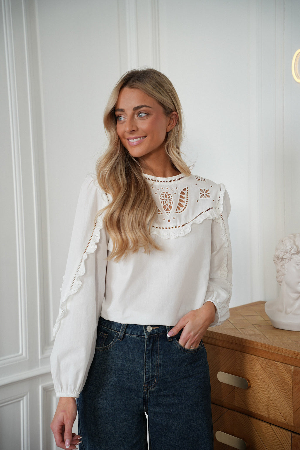Ines Blanche - Embroidered Blouse