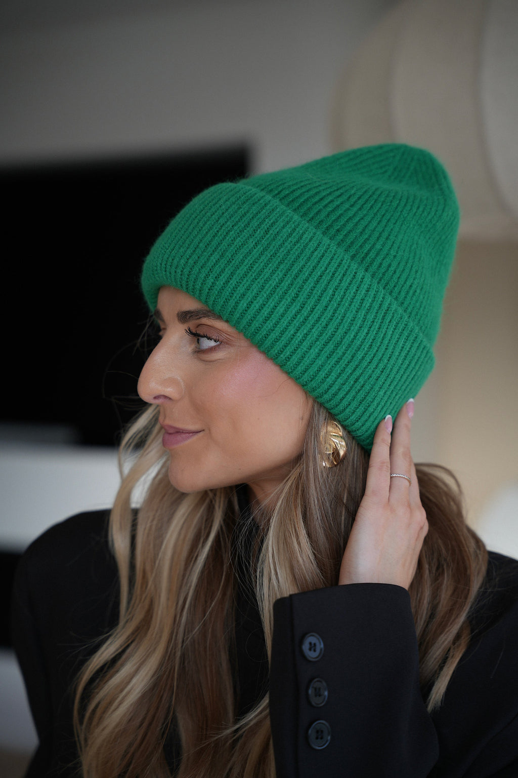 Gorro suave Aveline - Verde
