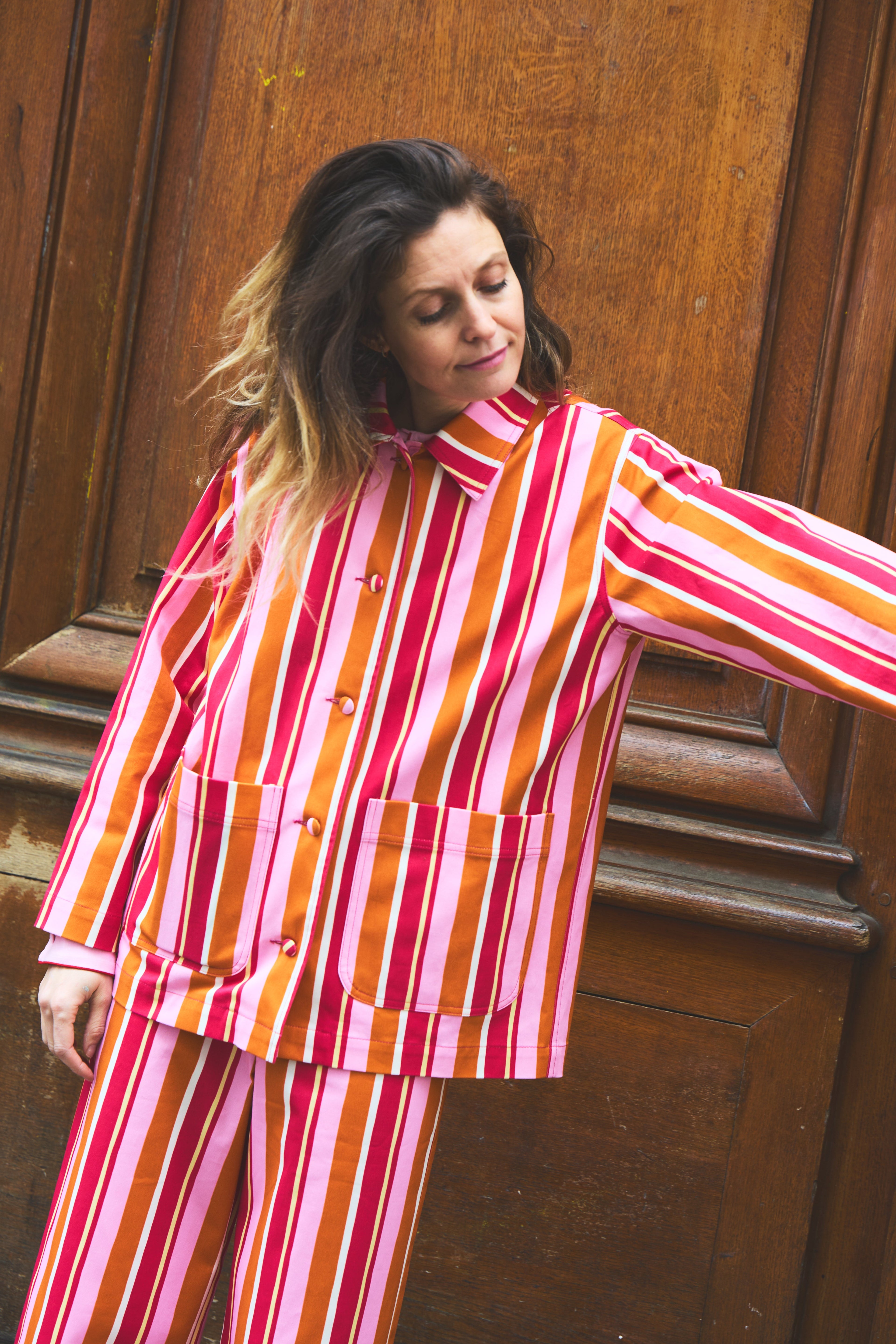 Lucie Stripes Multico Jacket