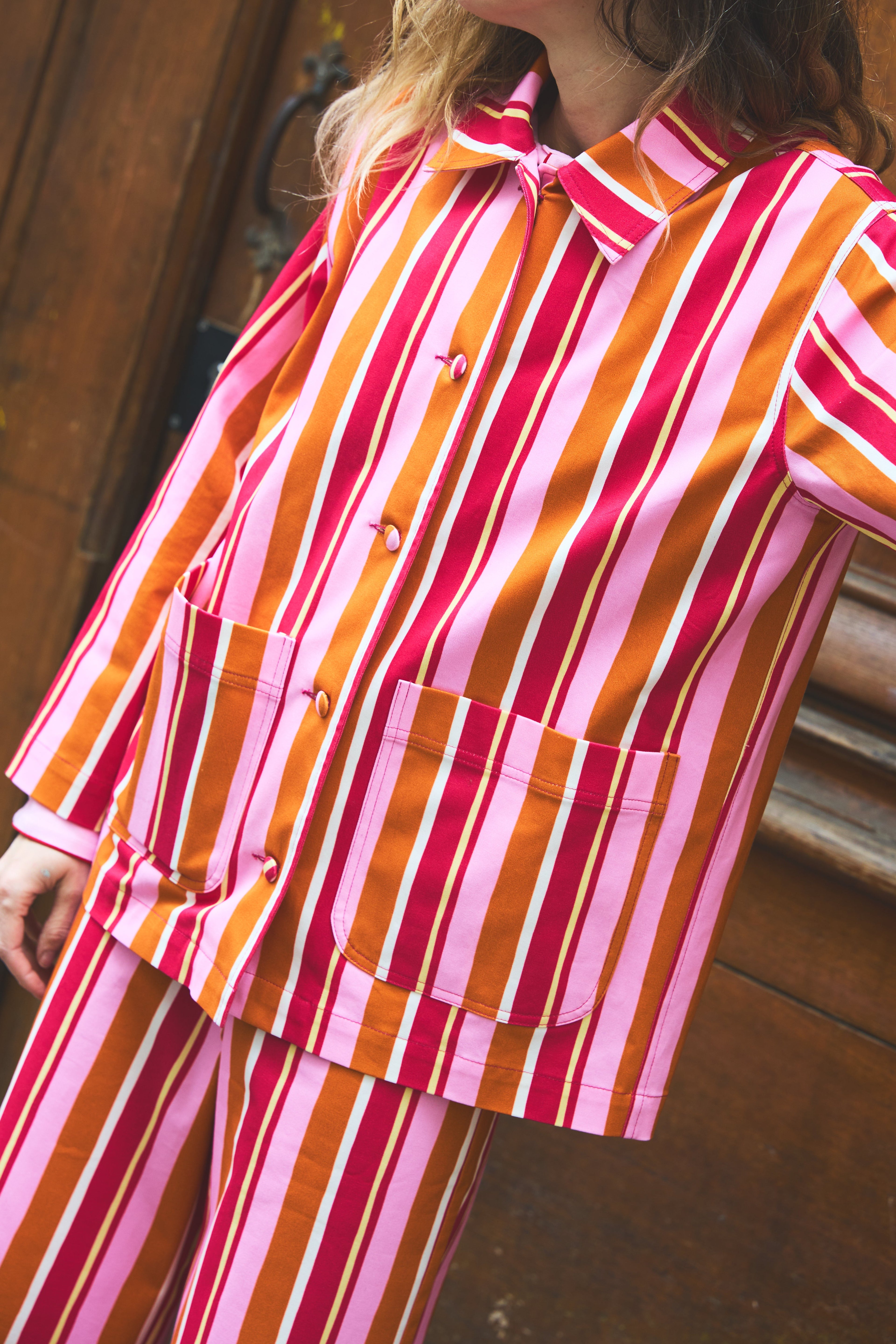 Lucie Stripes Multico Jacket