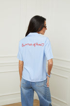 Camisa Sol - Azul