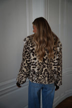 Manteau Fourrure Jina - Léopard