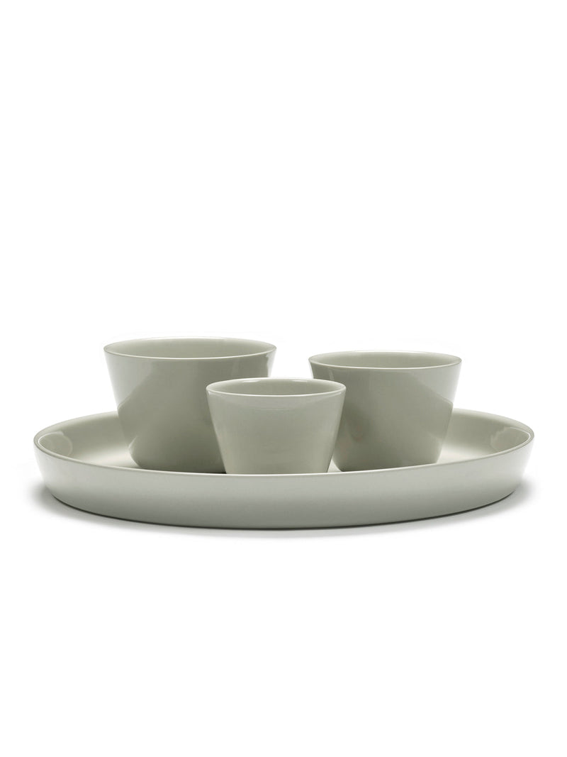 Set of 4 Espresso Cups without Handle - Sand Cena - By Vincent Van Duysen