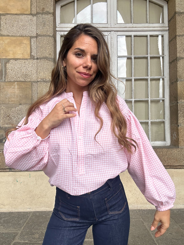 Blusa Rosa Claro Clothilde