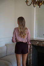 Sandra Fluid Blouse - Pink