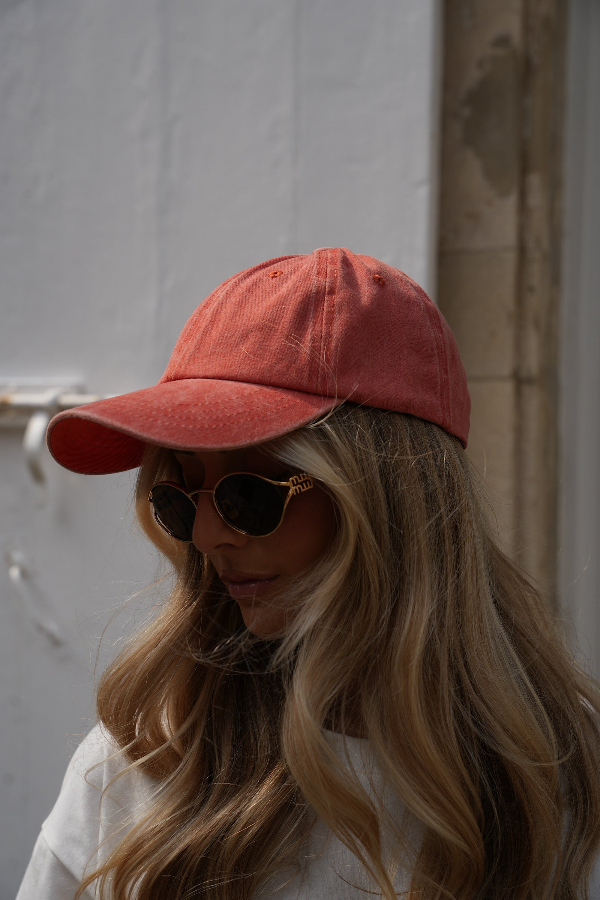 Gorra de lona Mio - Naranja