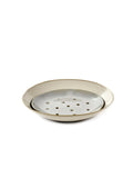Soap Dish + Strainer White - By Anita Le Grelle