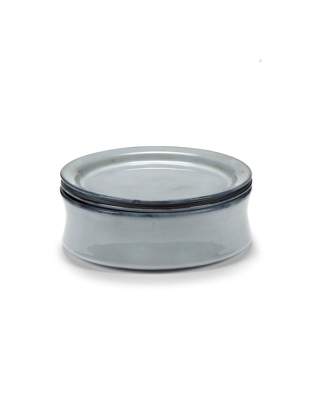 Bol + 2 Assiettes - Bleu Pure - By Pascale Naessens