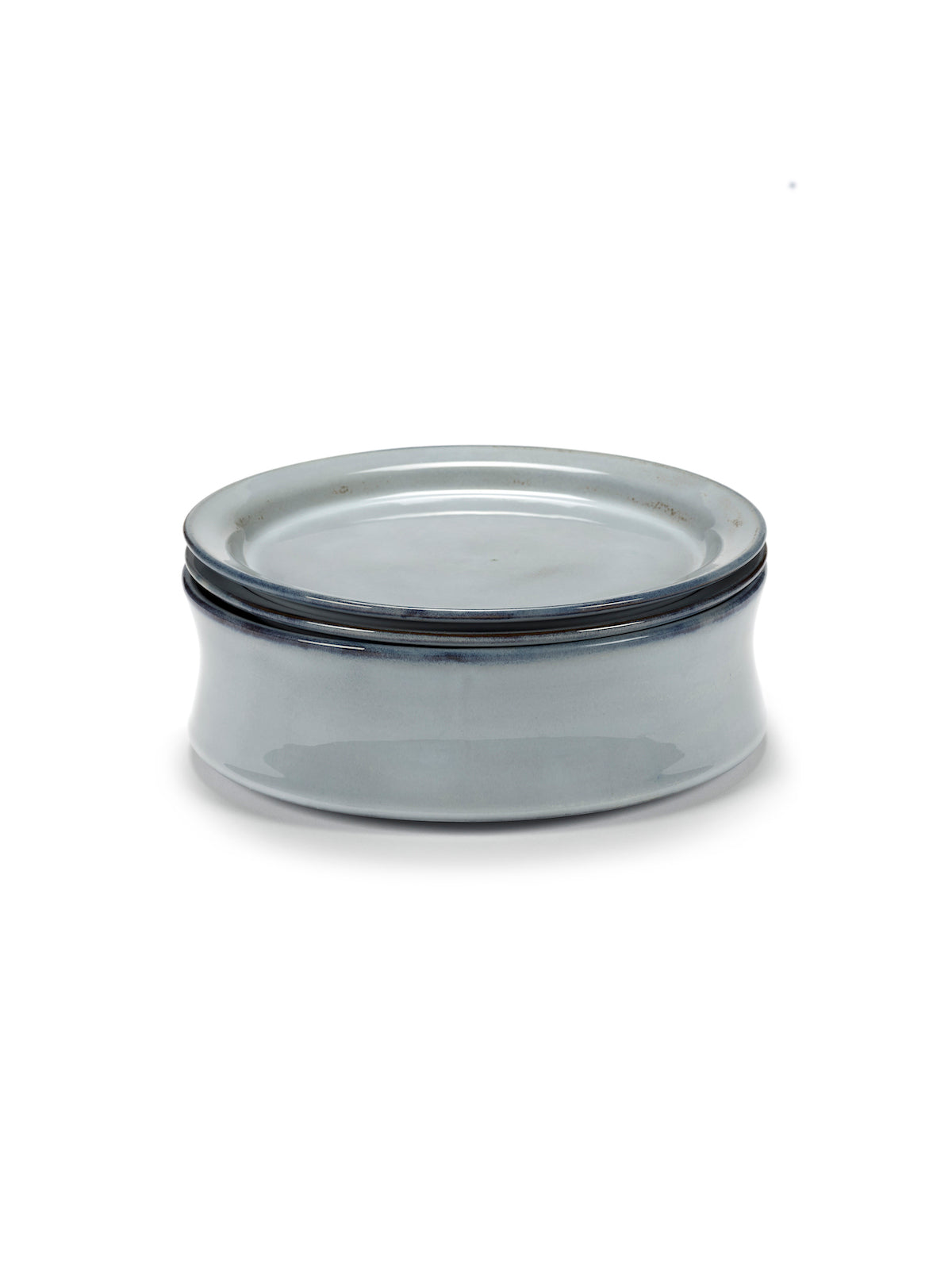 Bol + 2 Assiettes - Bleu Pure - By Pascale Naessens