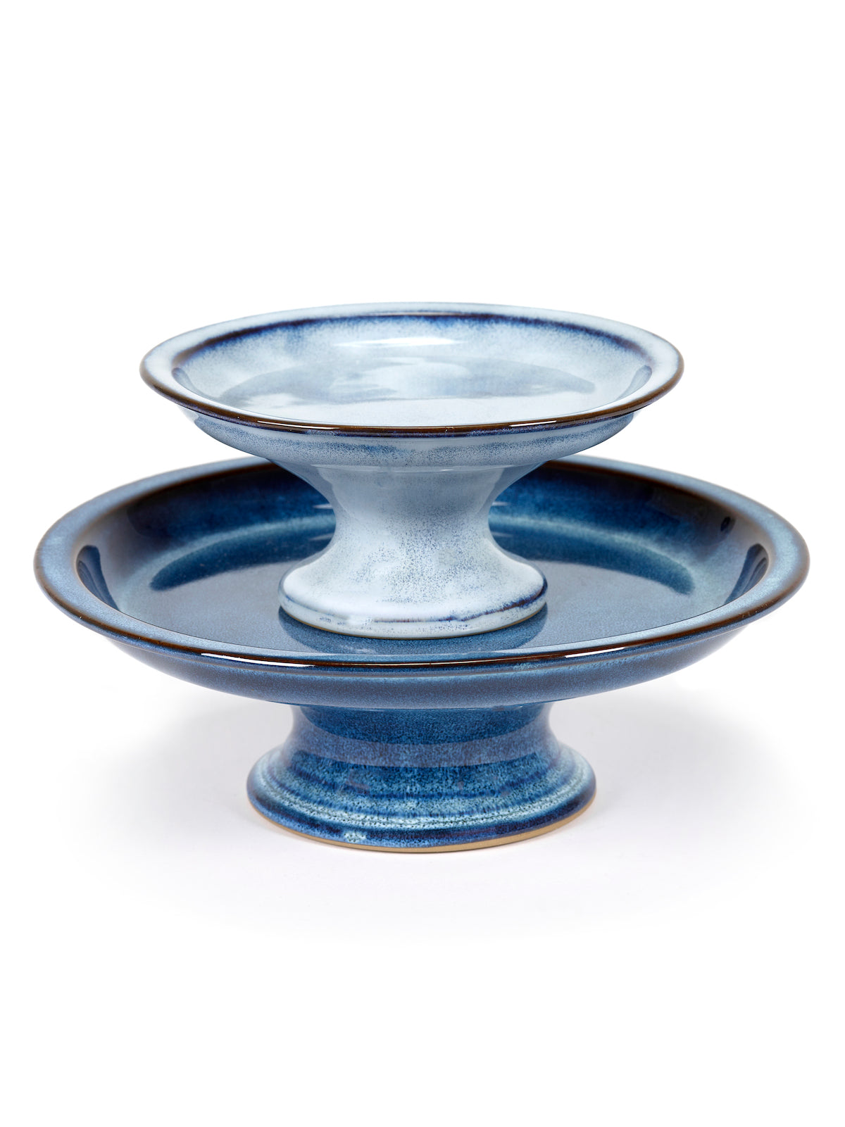 Plato Para Tartas L - Azul Oscuro Pure - By Pascale Naessens