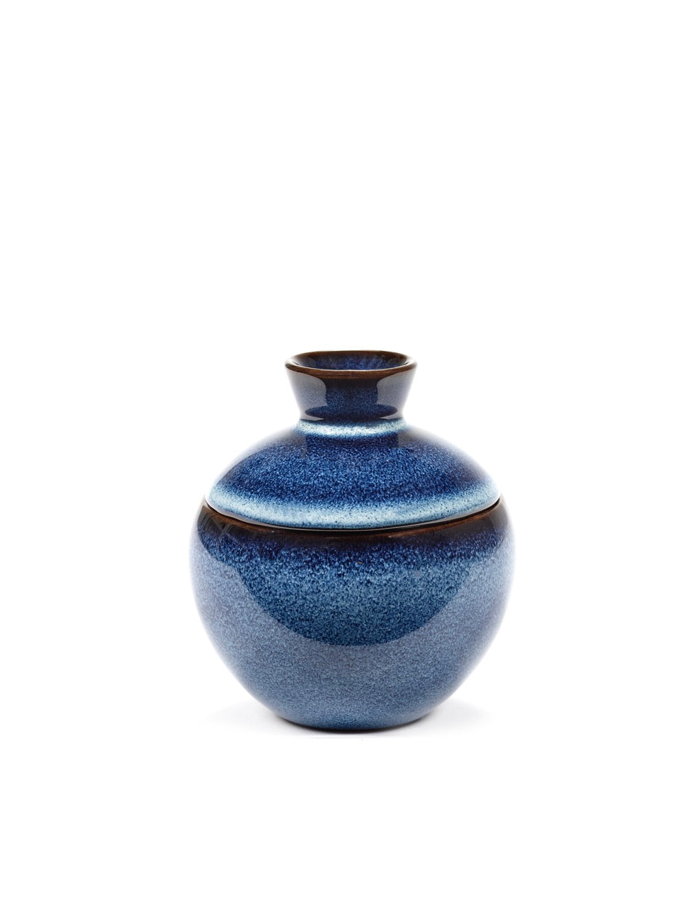 Boite + Couvercle °2 S - Bleu Foncé Pure - By Pascale Naessens