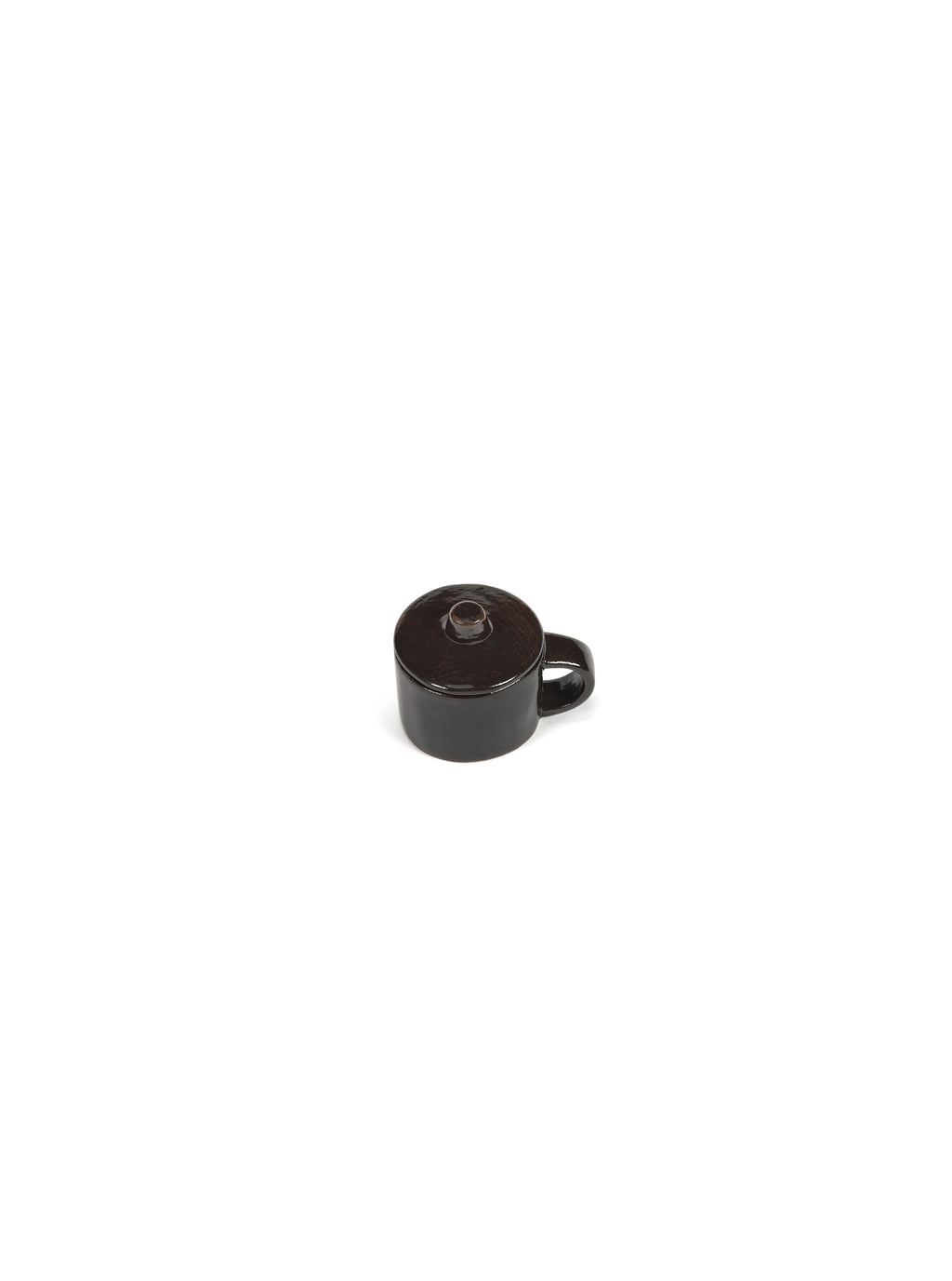Set Of 2 Ristretto Cups + Ebony Lid La Mère - By Marie Michielssen