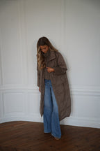 Justin Long Coat - Beige