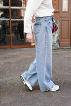 Gus Washed Wide-Leg Jeans