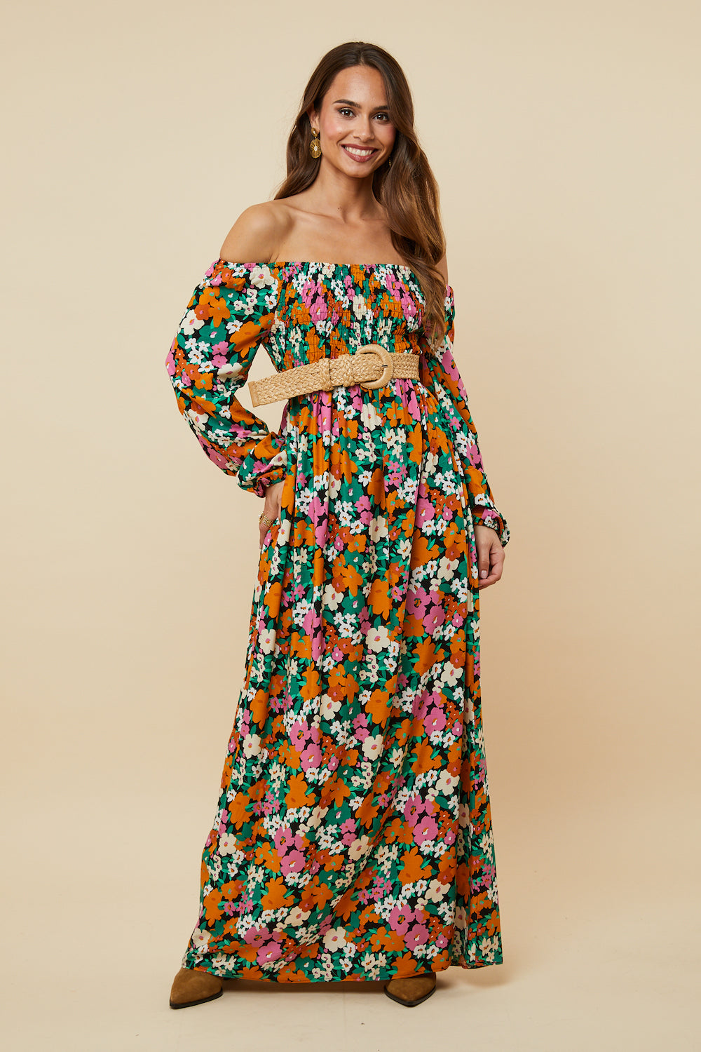 Dress - Orange