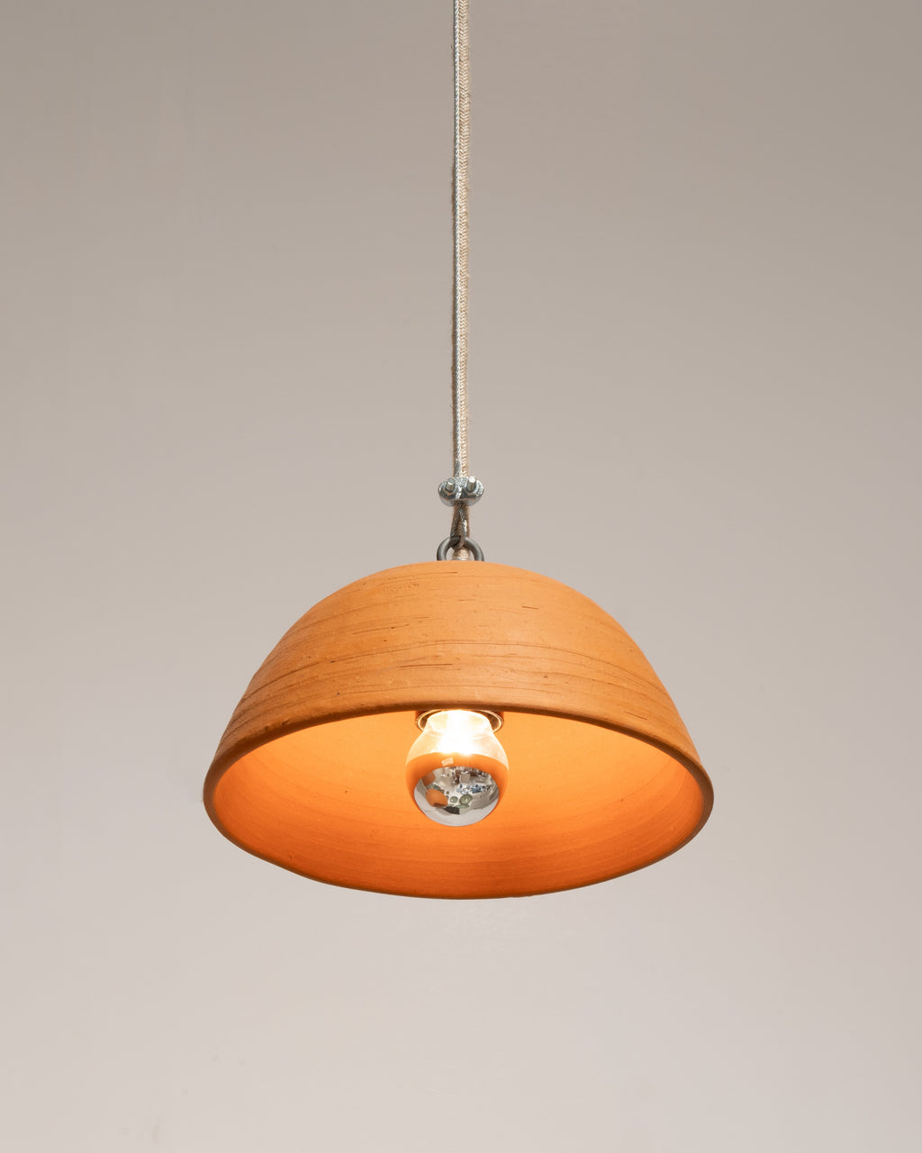 Lighting - Suspension - M - Terre Cuite - Orange