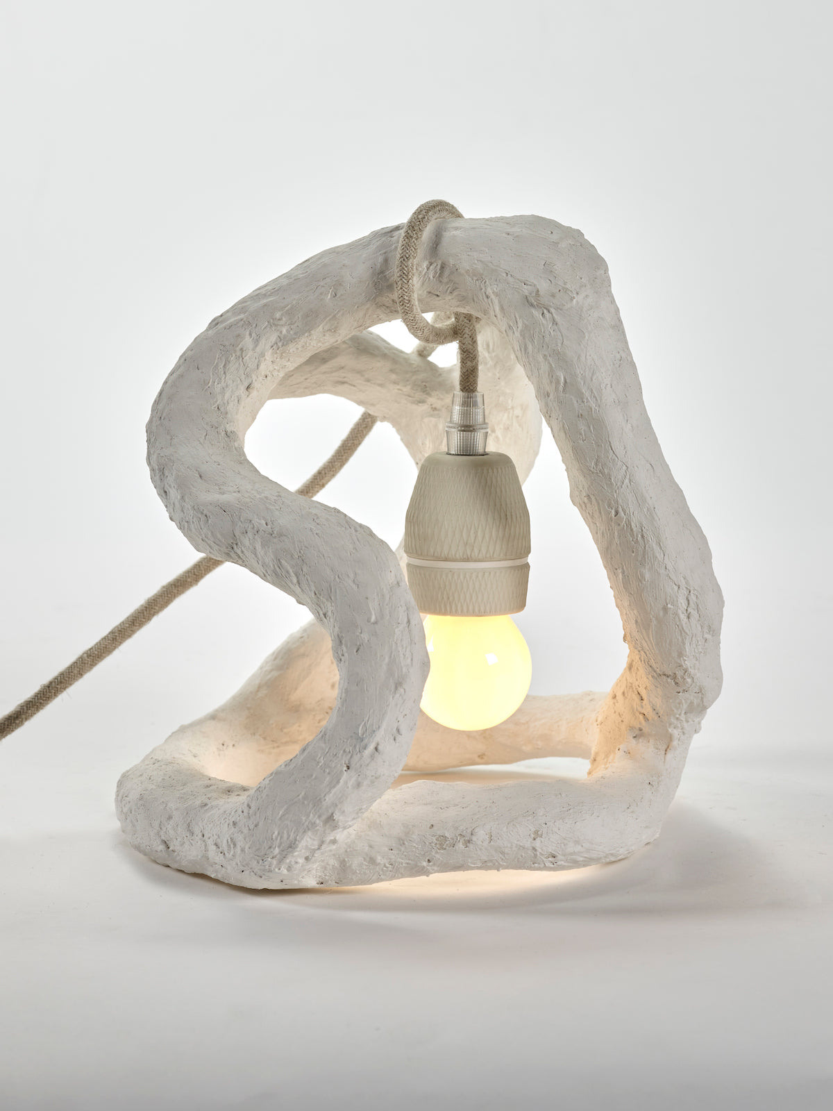 Lampe Sculpture - Blanc - By Marie Michielssen