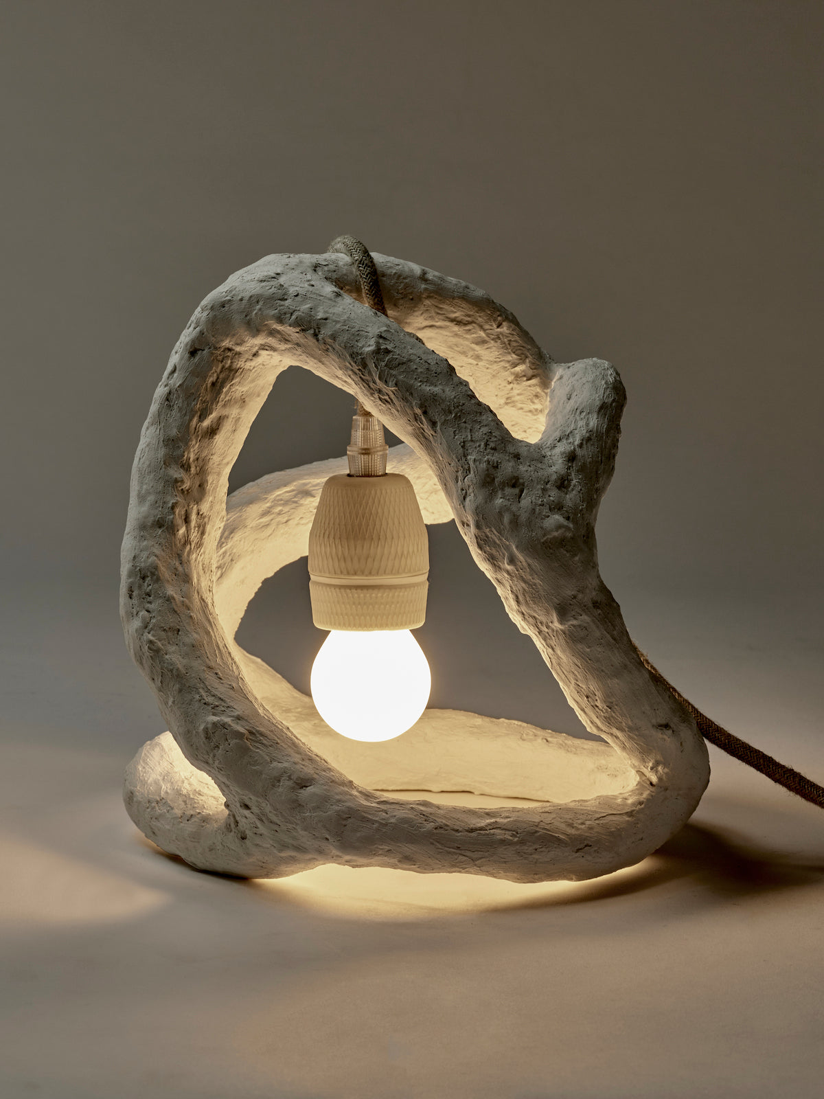 Lampe Sculpture - Blanc - By Marie Michielssen