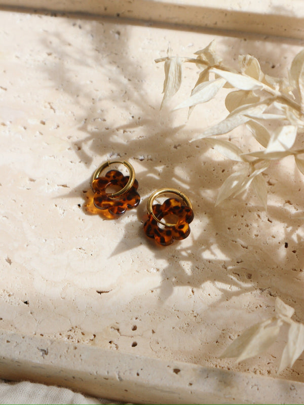 Pendientes Flor Carey