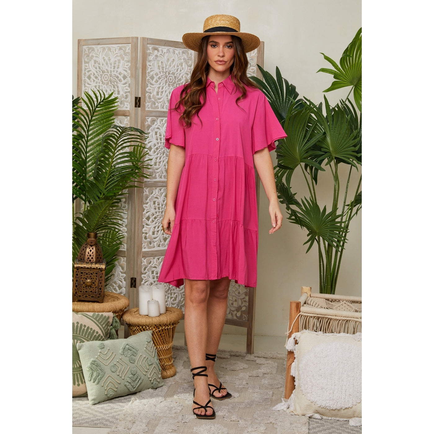 Vestido - Fucsia