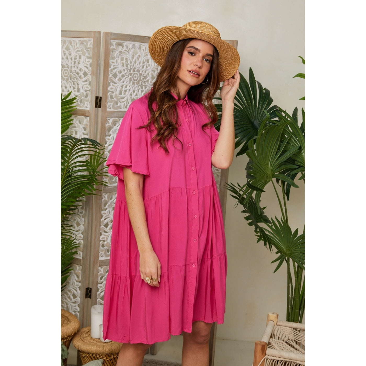 Vestido - Fucsia