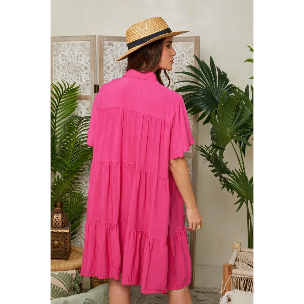 Vestido - Fucsia