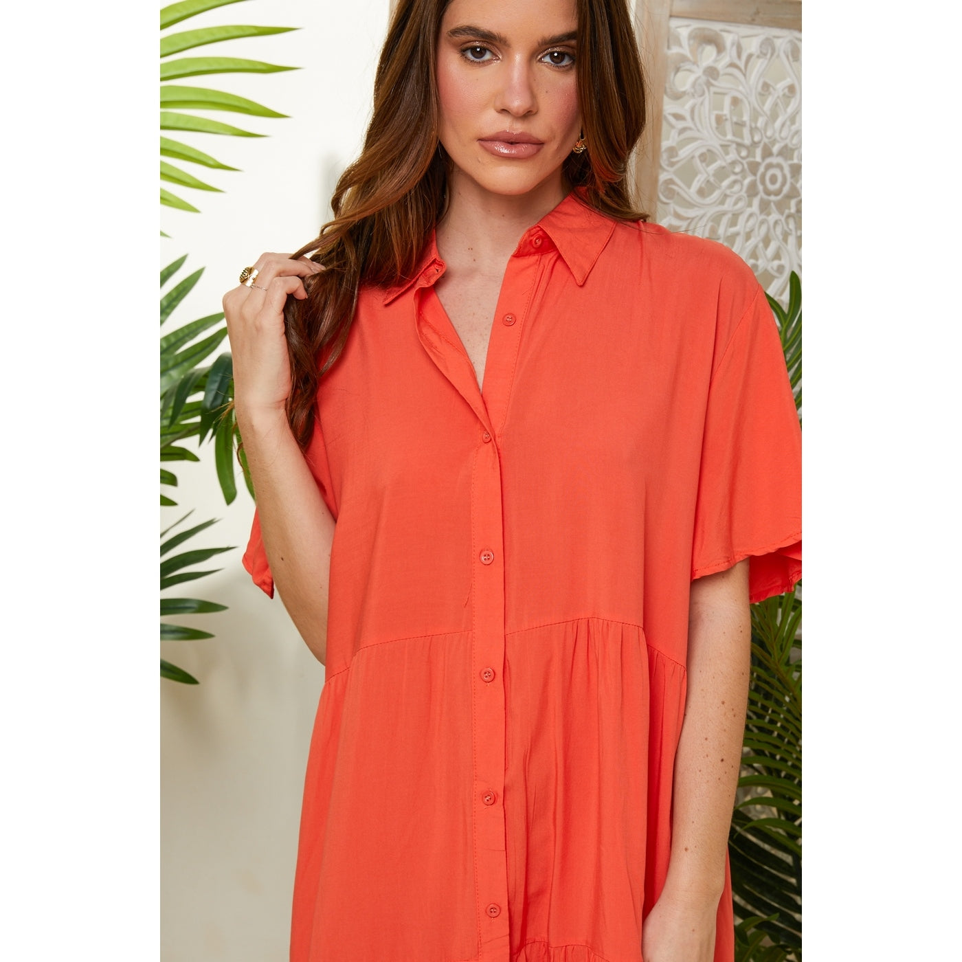Dress - Orange