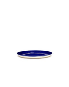 Lot De 2 Assiettes M - Bleu Foncé - Blanc Feast - By Ottolenghi