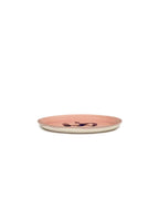 Feast - Lot De 2 Assiettes - M - Grès - Rose Poivron Bleu