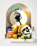 Feast - 2 Plates L - White Black Pepper - Ottolenghi