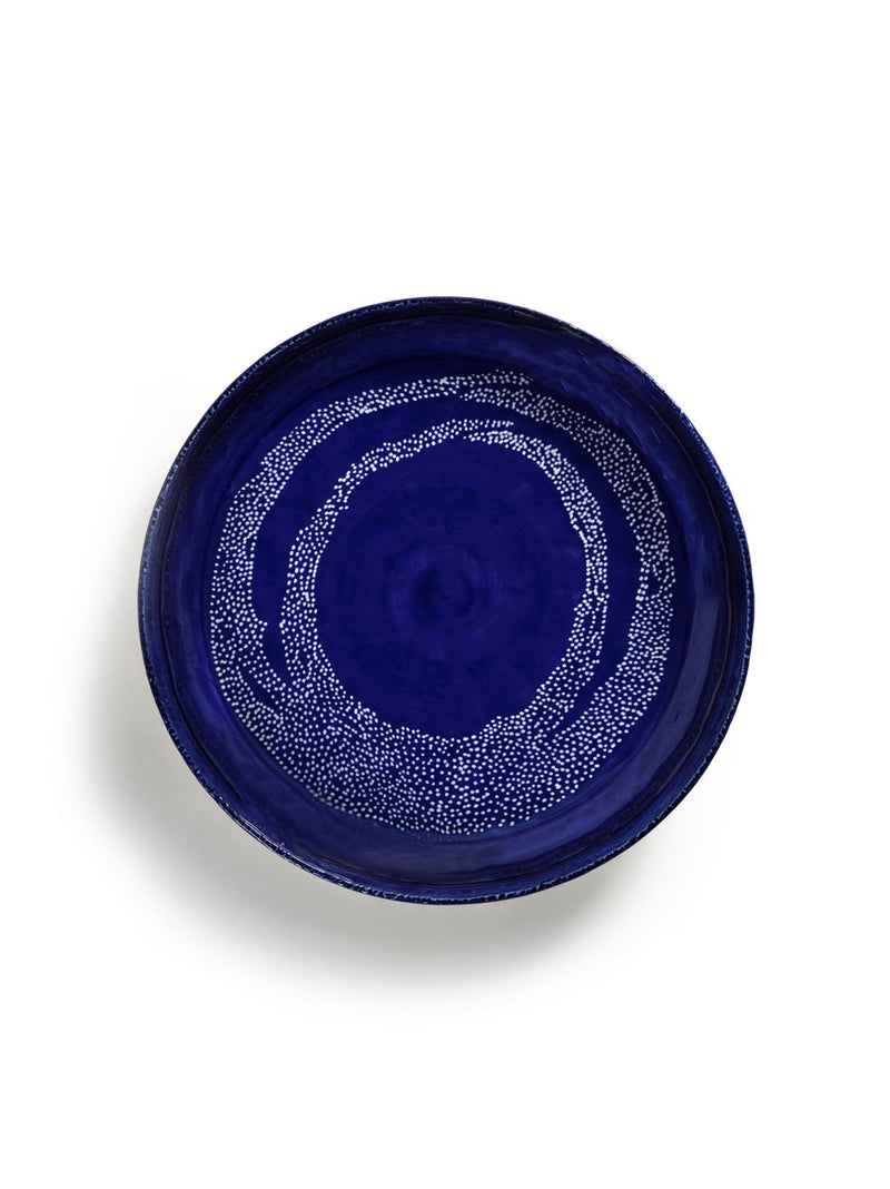 Cuenco para servir M - Azul oscuro - Feast White - By Ottolenghi