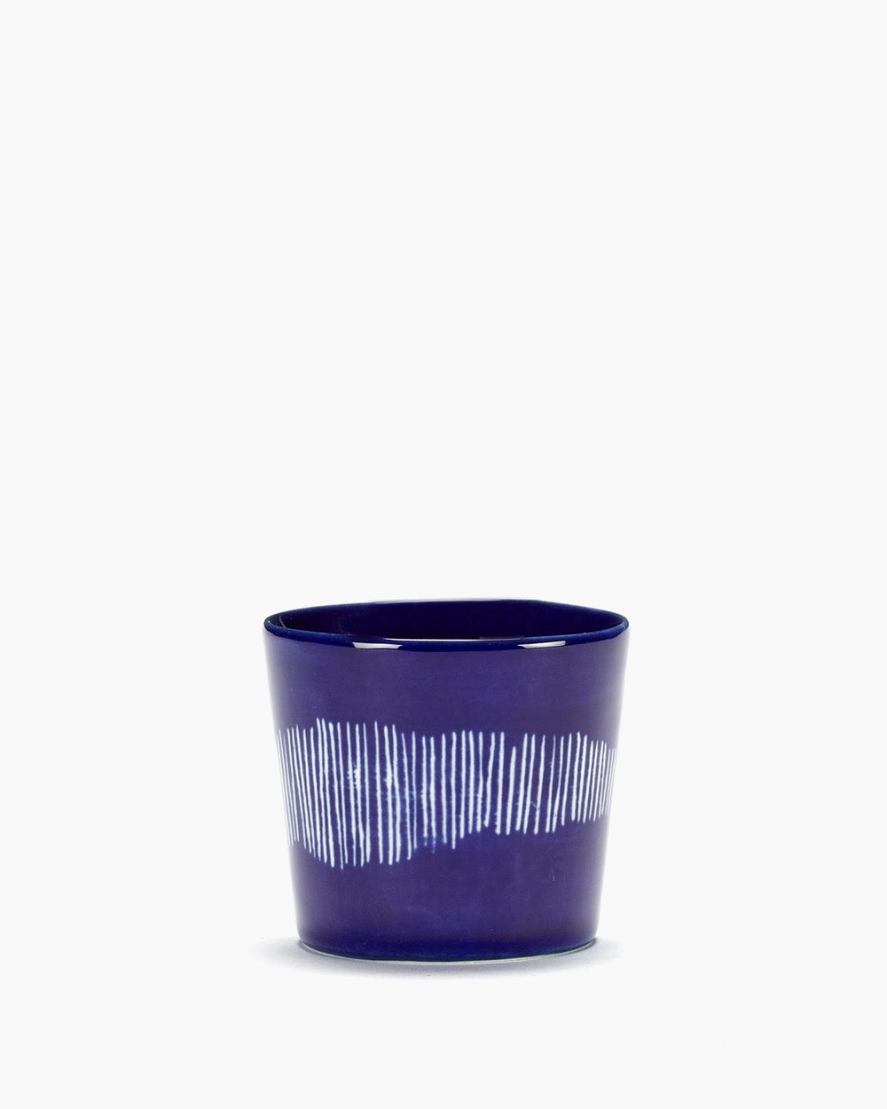 Feast - 4 Espresso Cups - Dark Blue White - Ottolenghi