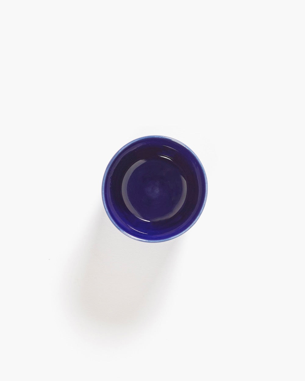 Feast - 4 Espresso Cups - Dark Blue White - Ottolenghi