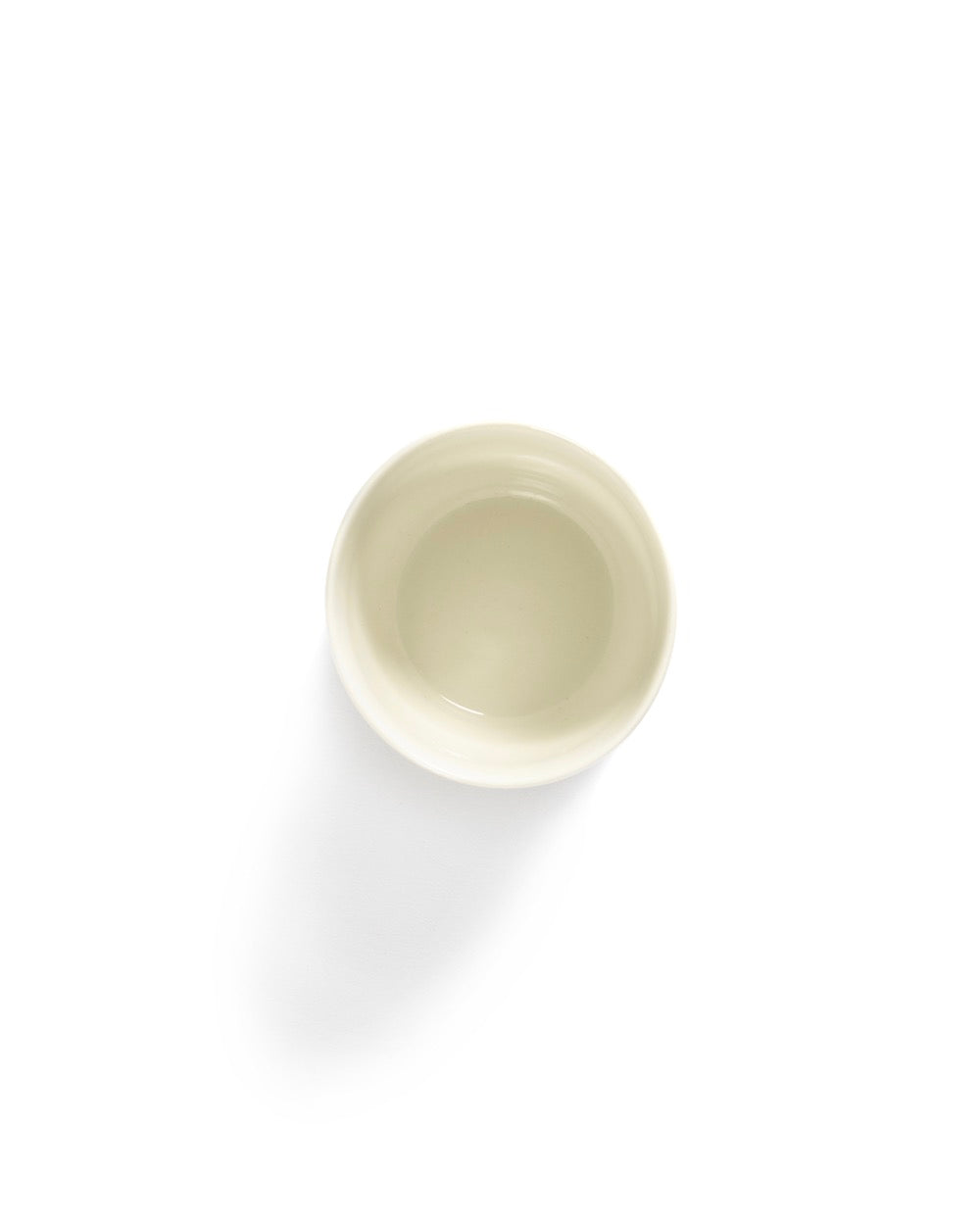 Feast - Lot De 4 Tasses À Expresso - Grès - Blanc Bleu