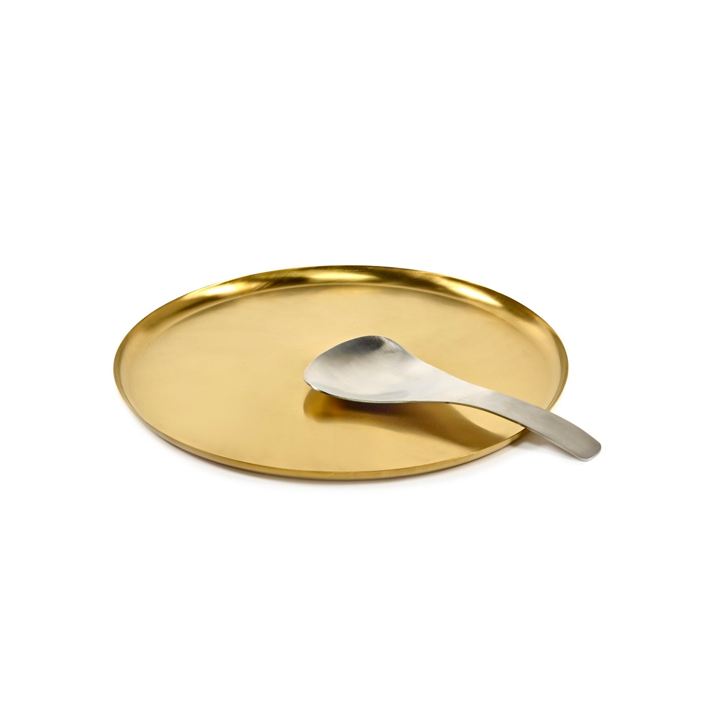 2 Cuillères Triangle L Acier Brosse - Bea Mombaers