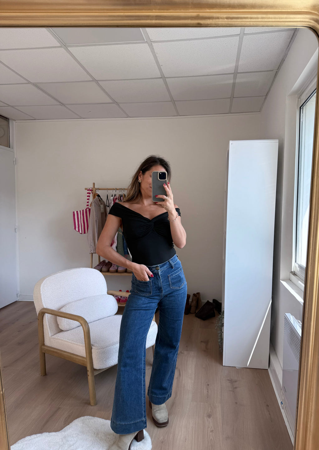 Top Carla Noir