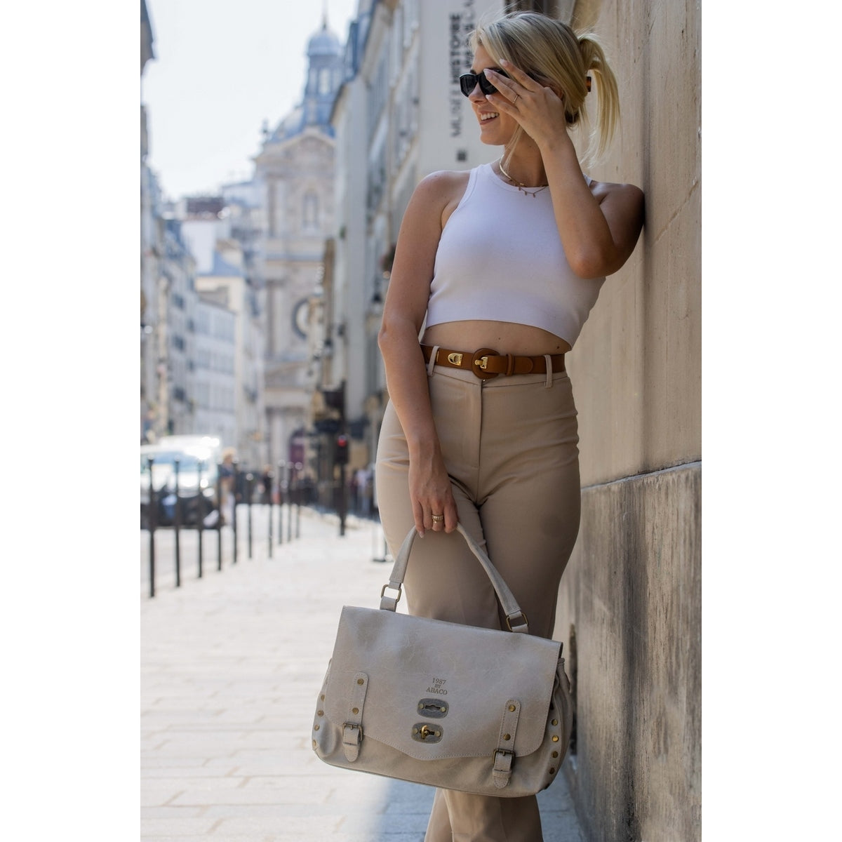 Bolso de mano Gavi - Beige