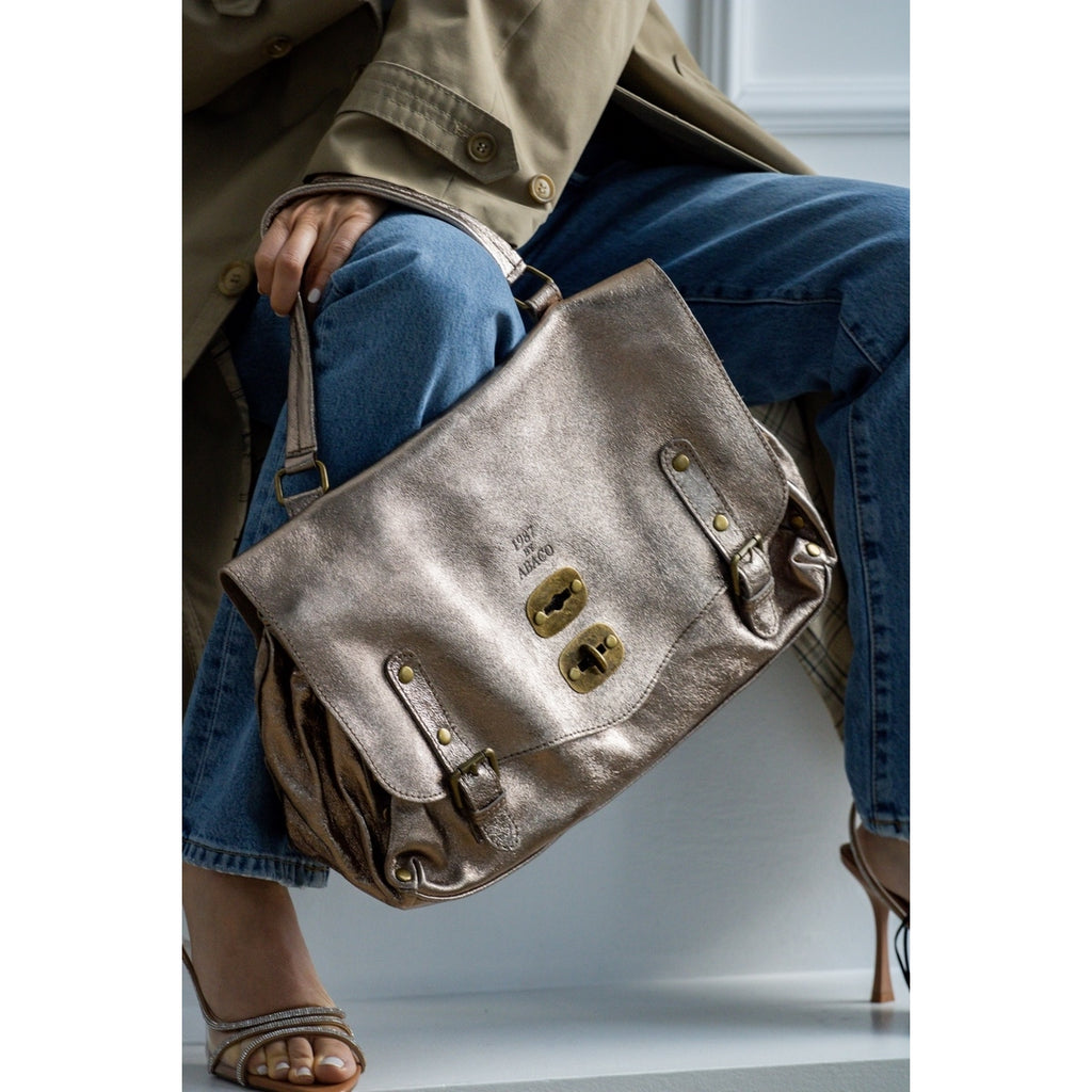 Bolso Gavi - Rosa Metálico