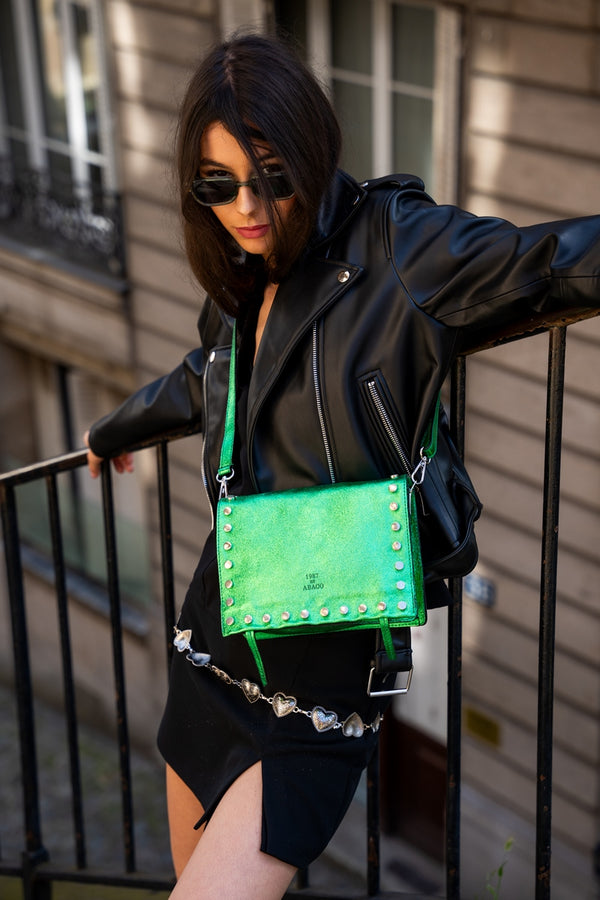 Bolso de hombro Iris - Verde